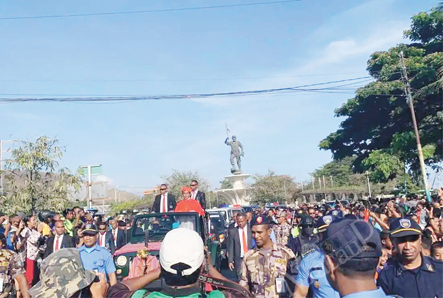 East Timor’s first cardinal receives huge homecoming