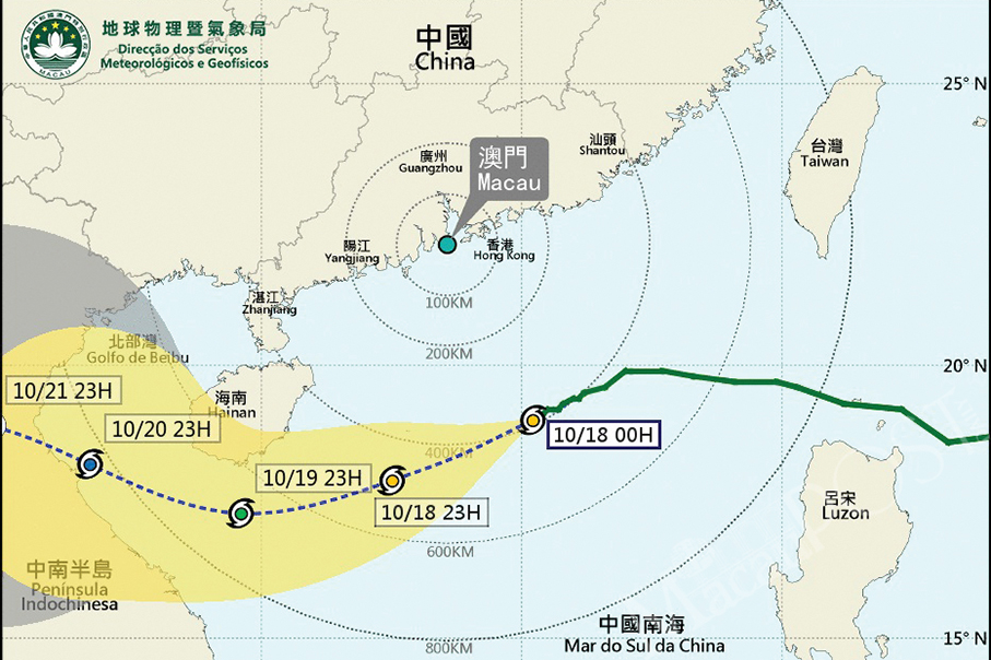 ‘Relatively low’ chance of Tropical Cyclone Signal No.8: SMG 