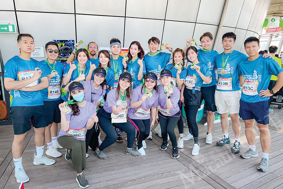 Oxfam holds ‘Towerrun’ at Macau Tower