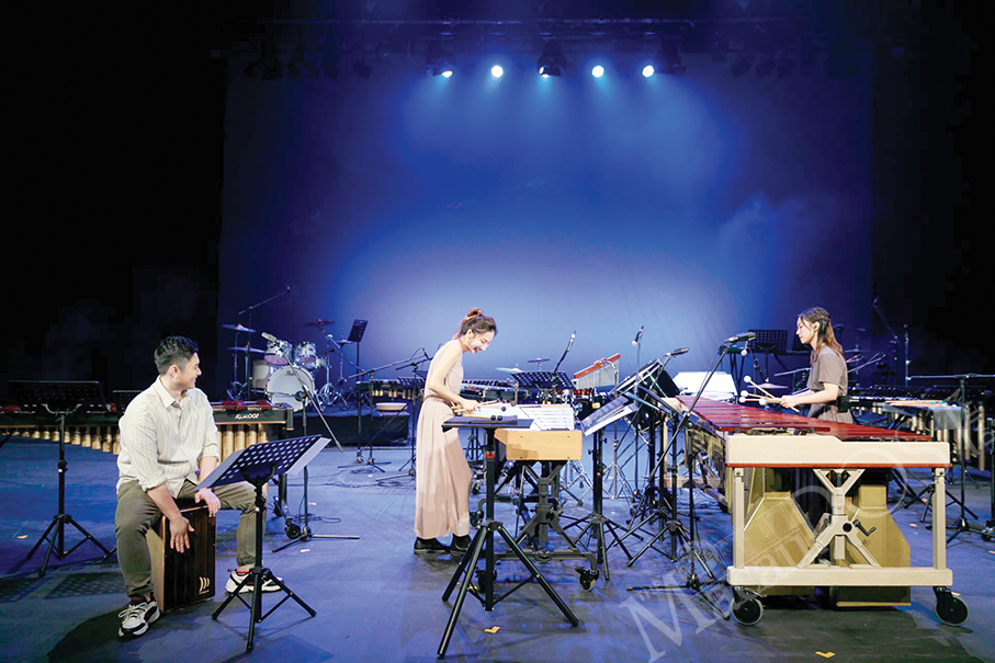 Percussionists, Chinese calligrapher to offer mixed experiences at concert