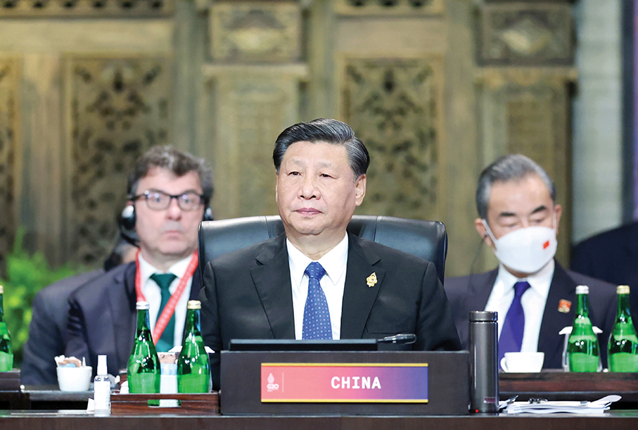 Xi calls for meeting challenges of the times together at G20 summit