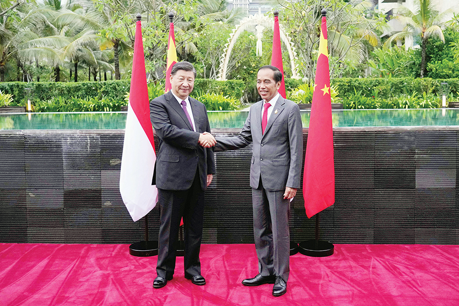  Xi, Widodo agree on building China-Indonesia community with a shared future