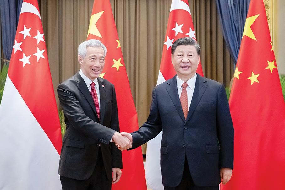 Xi calls for high-quality China-Singapore cooperation