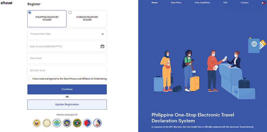 Philippine govt launches eTravel platform for travellers & returnees