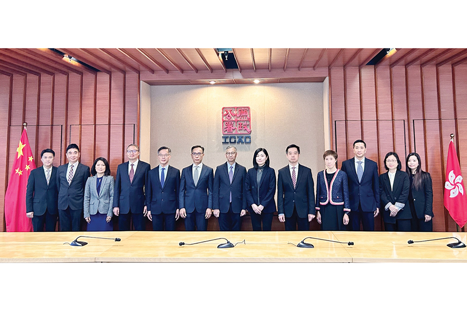 CCAC delegation visits HK counterpart