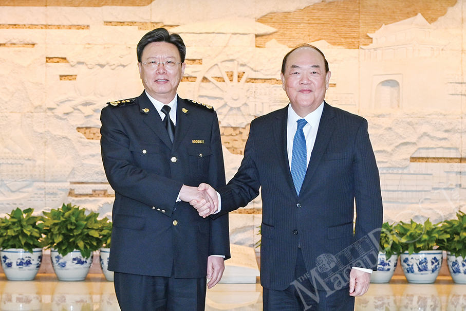 Ho meets Customs minister, Commerce vice-minister in Beijing 