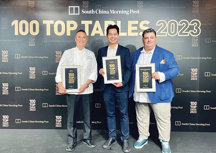 SCMP 100 Top Tables recognises restaurants in Galaxy & StarWorld