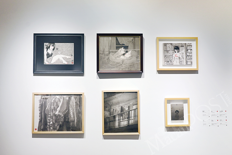 Ogihara Fuka  presents 35 works in 1st Macau solo exhibition