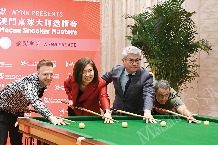 Wynn to host Macau Snooker Masters in December