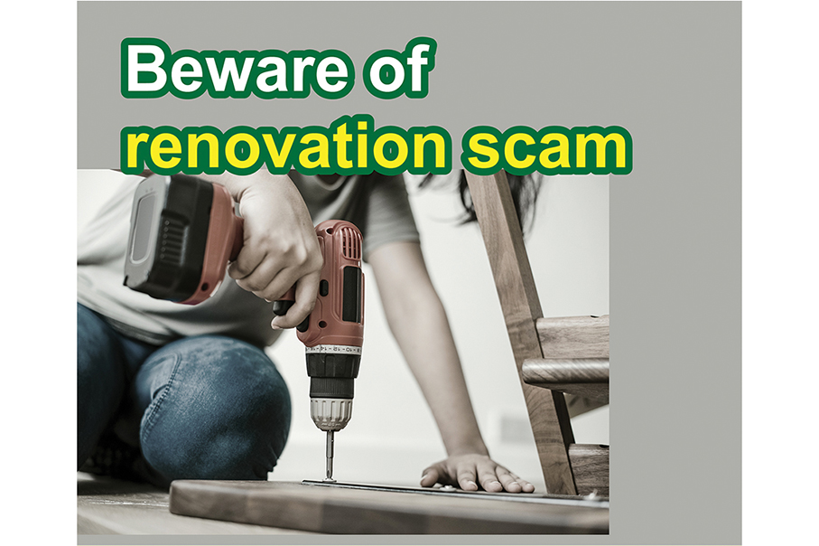 Police warn public about renovation scams 