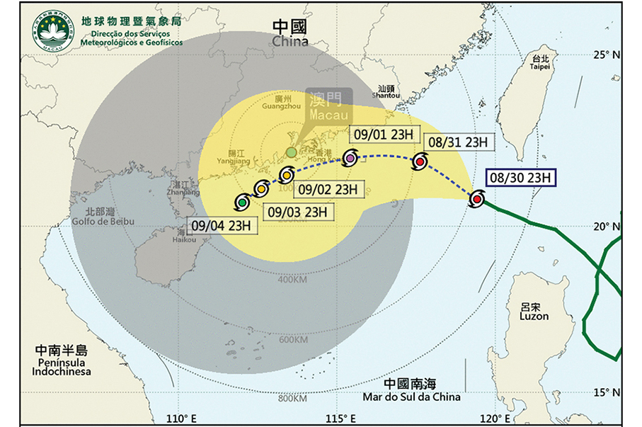 Super Typhoon ‘Saola’ to strengthen today, No.8 signal possible on Saturday: SMG