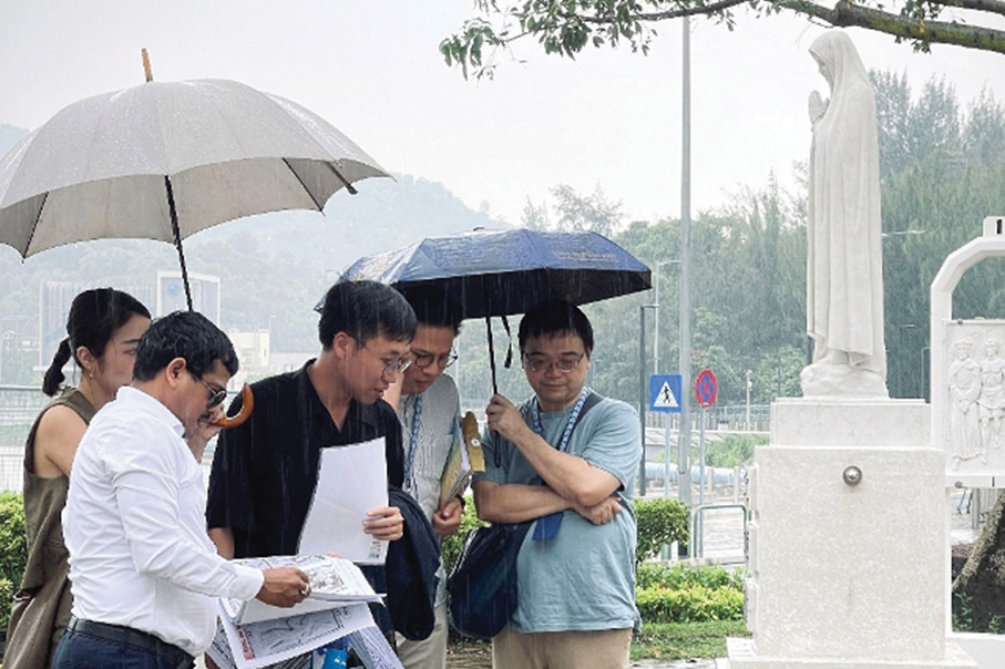 ‘Our Lady’ statues back on Rotunda de Seac Pai Van after repairs: IAM