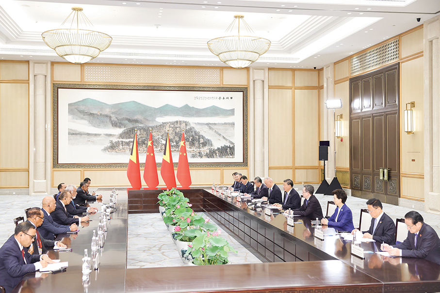 Joint statement between China, Timor-Leste on comprehensive strategic partnership 