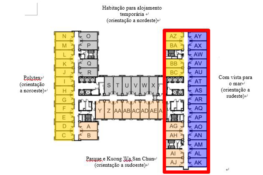 Up to 6,680 patacas monthly rent for Plot P housing for seniors 