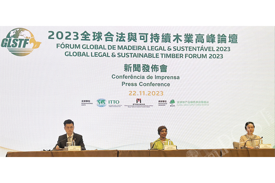 Timber forum set to be held annually in Macau: ITTO chief