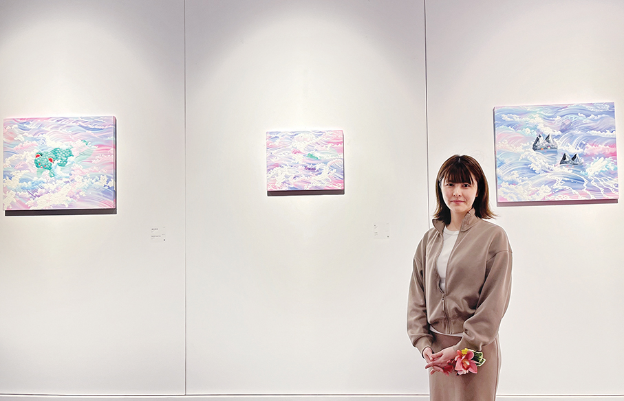 5 Japanese artists exhibit works at Lisboeta