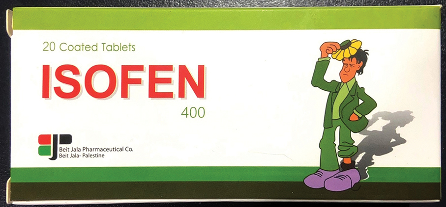 Palestine-made ‘Isofen 400mg tablets’ recalled: pharma bureau