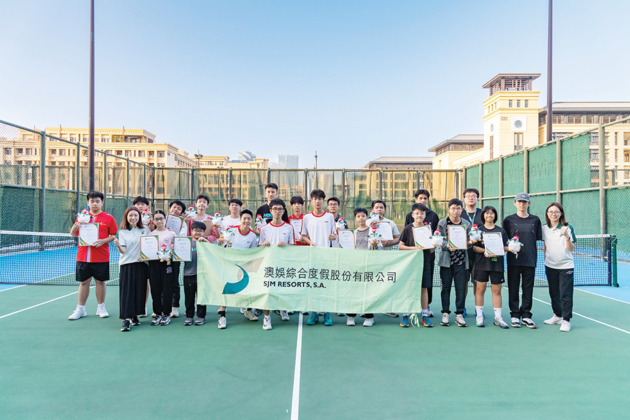 SJM, UM host month-long tennis camp for young players