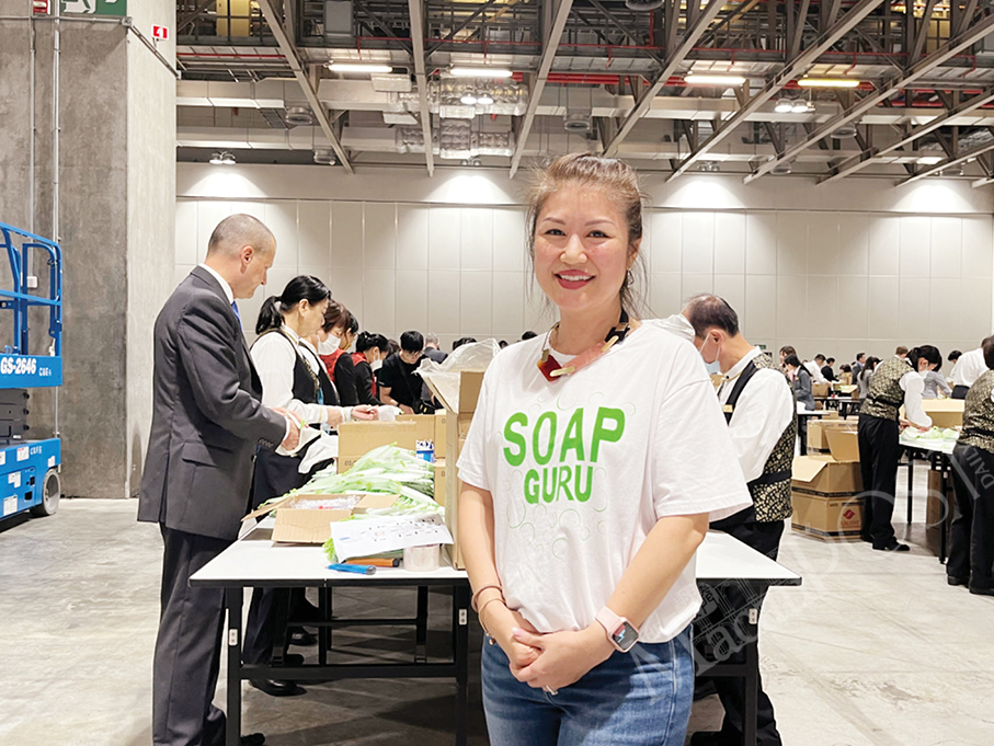 Sands China staff, Rotary Club members assemble over 27,000 hygiene kits