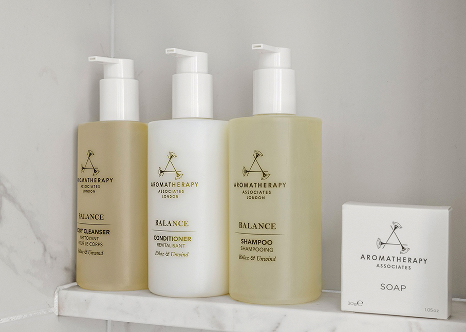 JW Marriott Hotel & The Ritz-Carlton stop single-use shower toiletry bottles