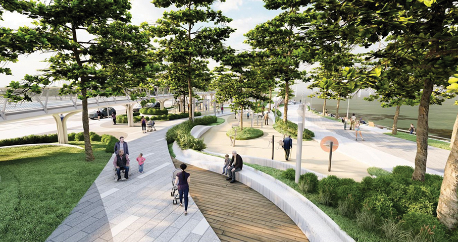 IAM plans to build leisure & recreational waterfront promenade