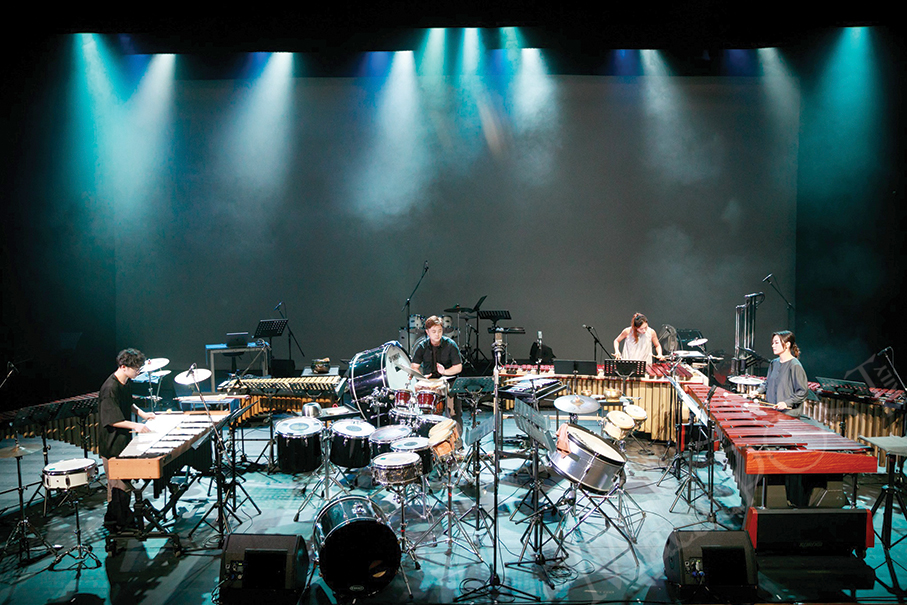 Local percussionists to turn sounds into visuals 