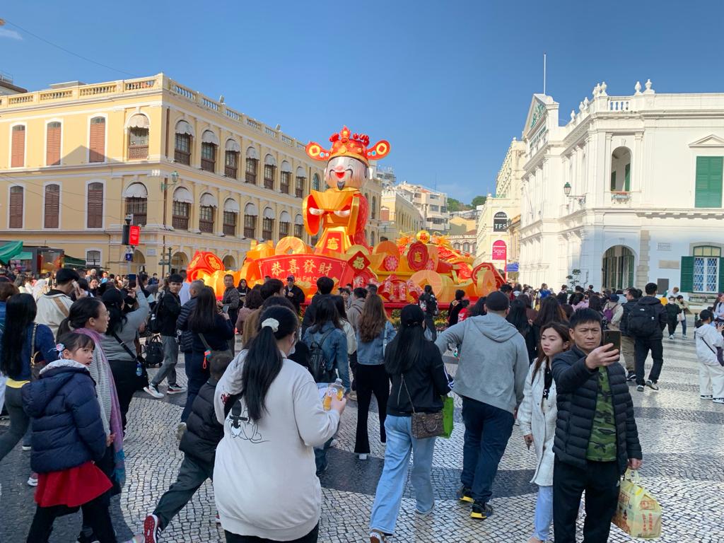 703,000 visit Macau between 1st and 4th day of CNY 