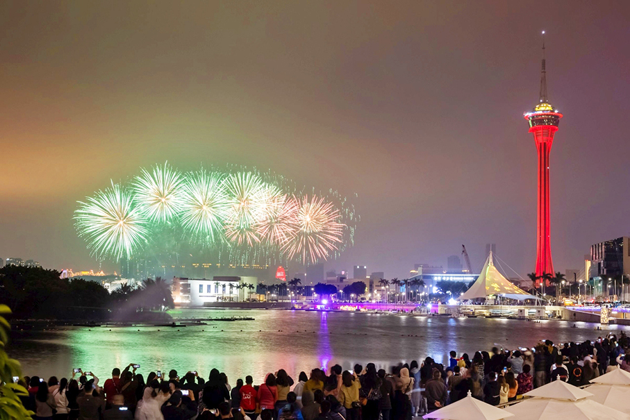 Firework displays on 3rd & 7th day of CNY attract over 160,000 people: MGTO