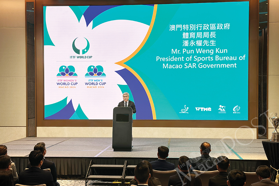 ITTF World Cup to debut in Macau next month