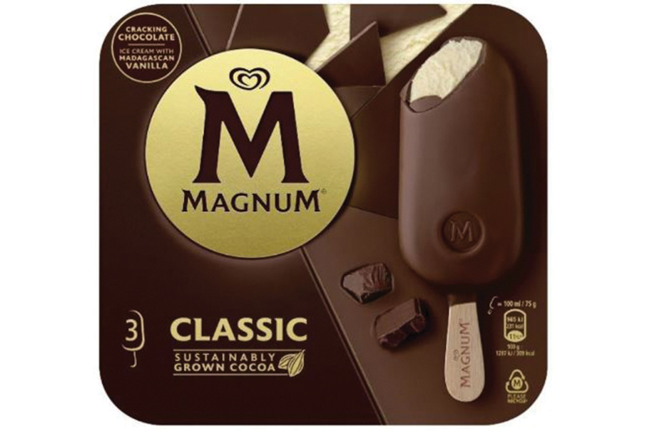 Magnum Classic ice cream may contain metal pieces: IAM