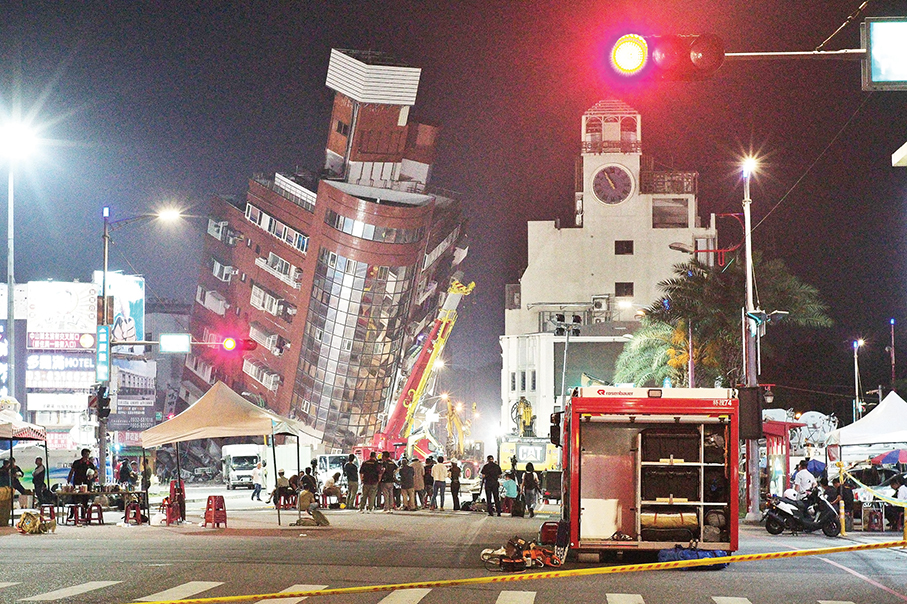 At least 9 dead, over 1,000 hurt in most powerful Taiwan quake in 25 years