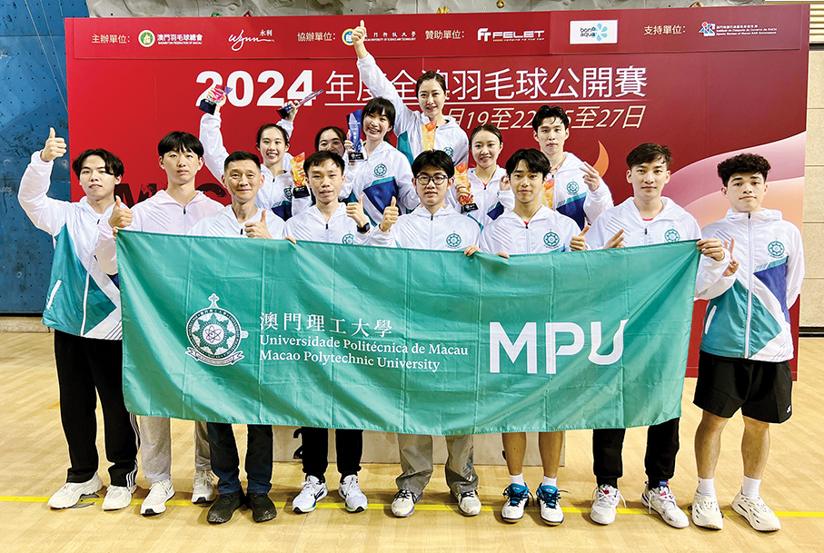 MPU badminton team wins 4 gold, 1 silver at Macau Open