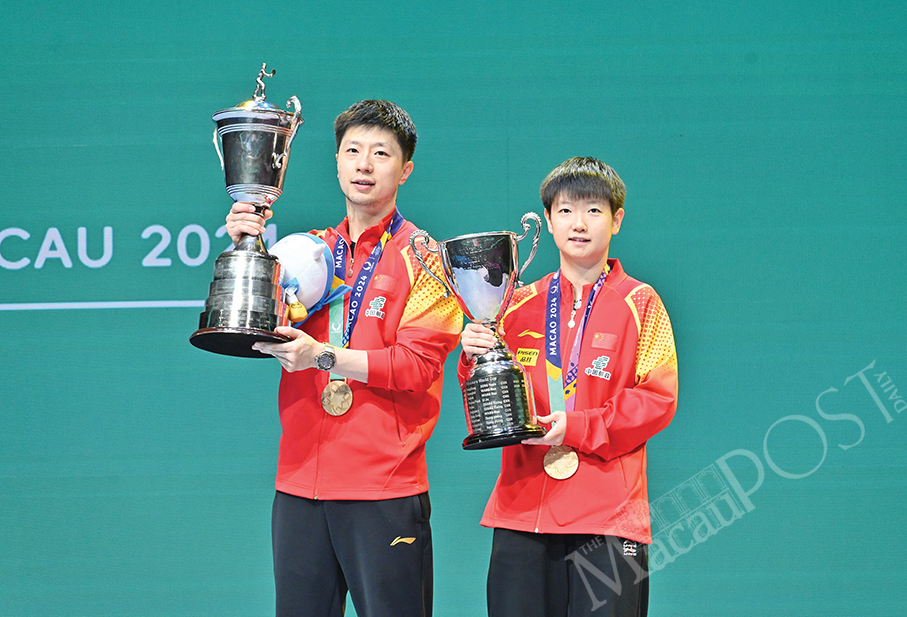 Sun, Ma win ITTF finals