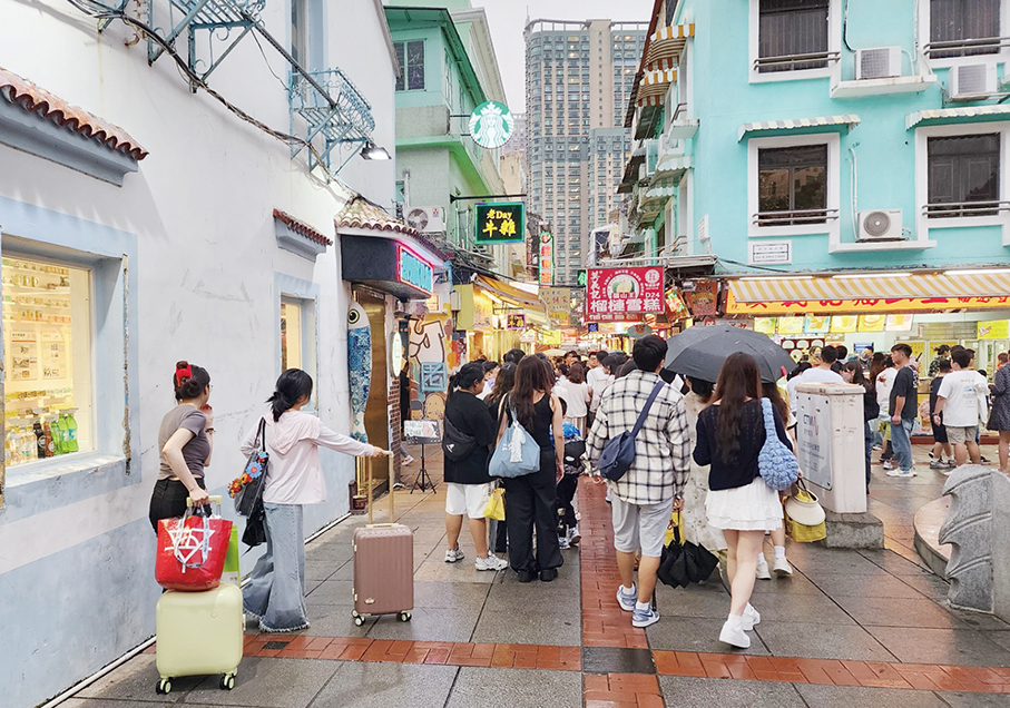 Macau logs over 600,000 visitor arrivals during May Day holiday