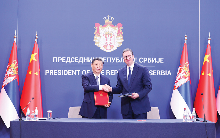 Xi, Vucic sign joint statement on building China-Serbia community with shared future