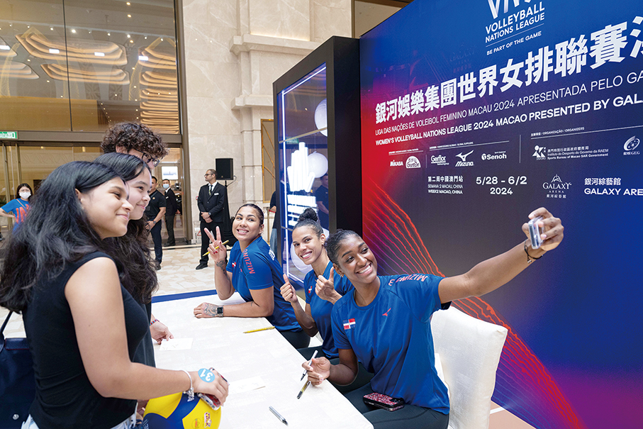 Stage set for women’s volleyball event at Galaxy 