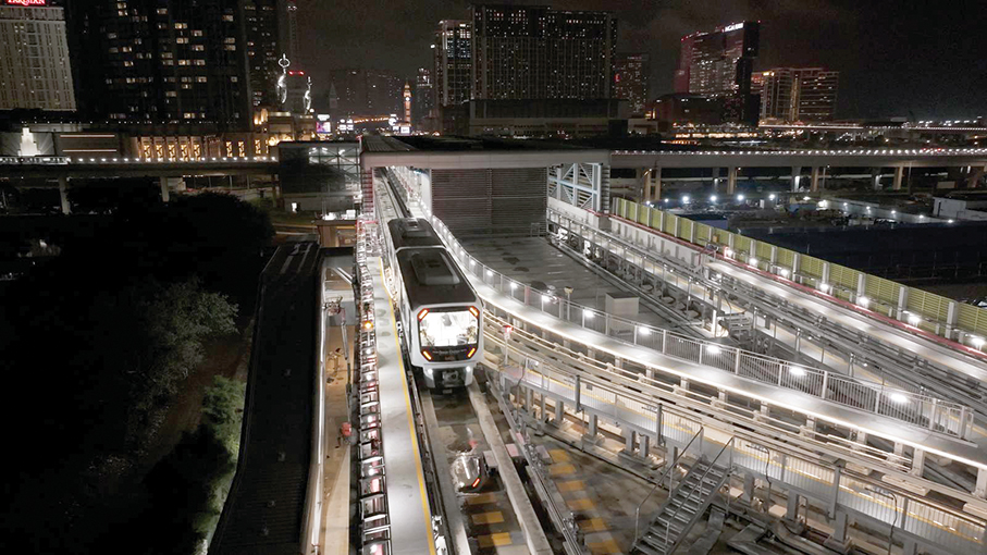 LRT train operation tests resume