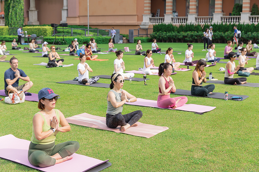 Sands Lifestyle celebrates int’l yoga day