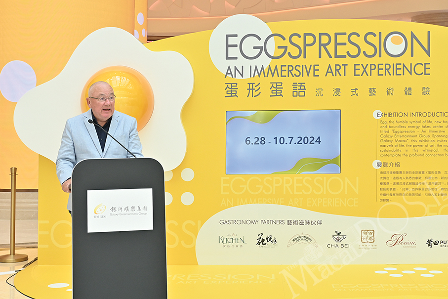 Galaxy Macau unveils  ‘Eggspression’ art experience