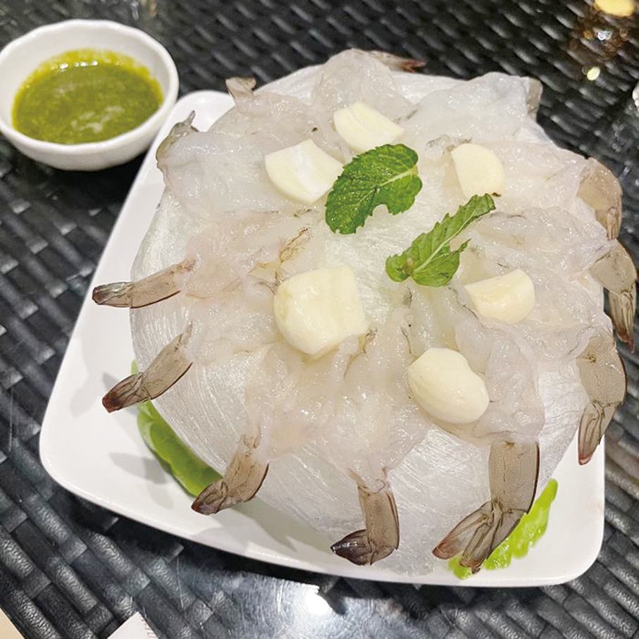 Raw marinated shrimp found to contain V. parahaemolyticus at Thai eatery