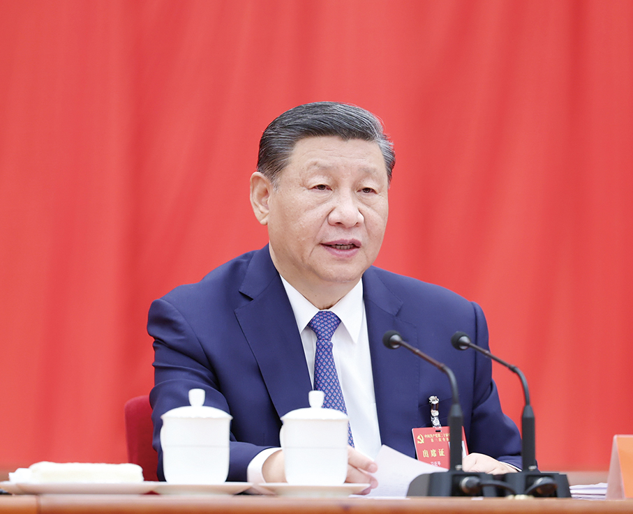 Xi explains 20th Central Committee resolution about its third plenary session last week 