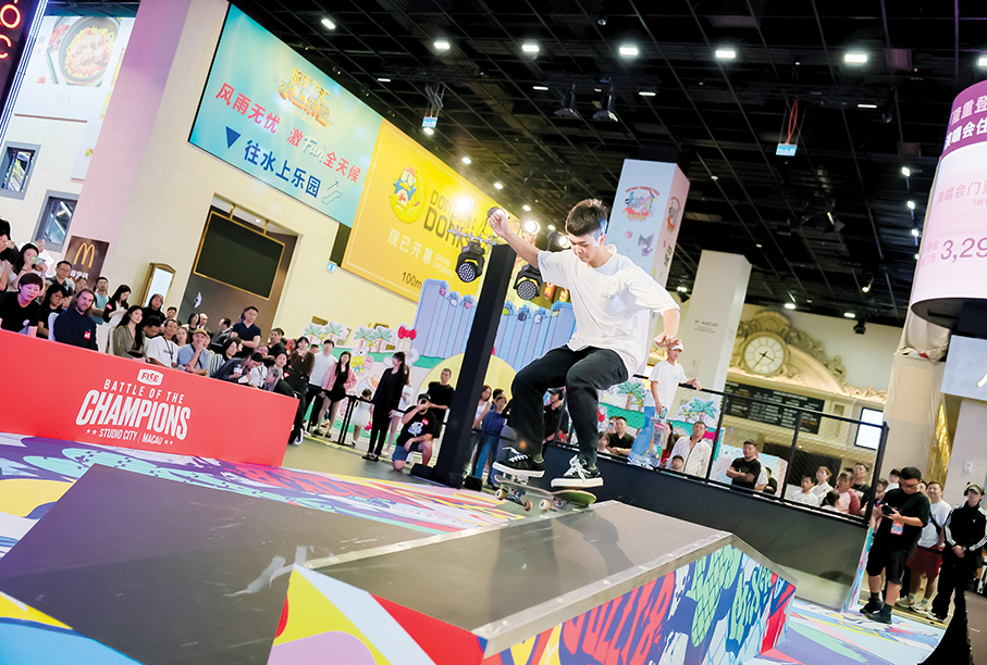 Melco to host int’l skateboarding contest in 2025