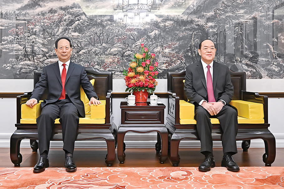 CPC United Front Work Dept head praises Macau as ‘One Country, Two Systems’ exemplar