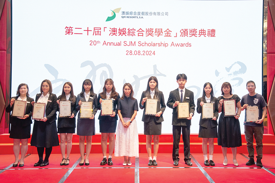 SJM awards outstanding students during 20th SJM Scholarship Award Ceremony