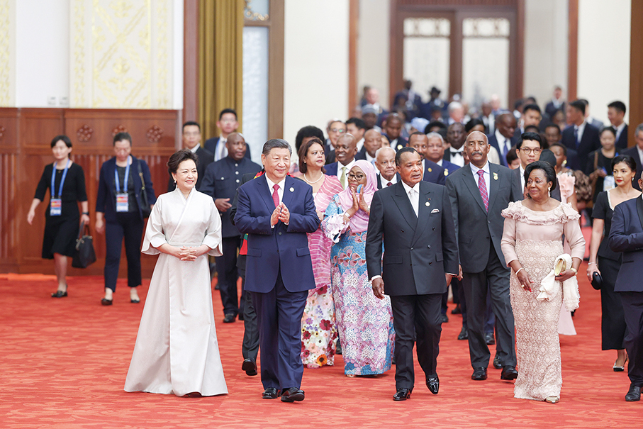 Xi hosts African leaders, lauds model China-Africa ties ahead  of grand summit