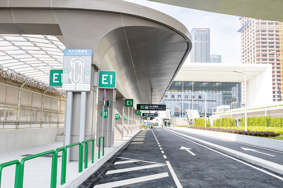 Transport platform revamp outside Hengqin checkpoint completed