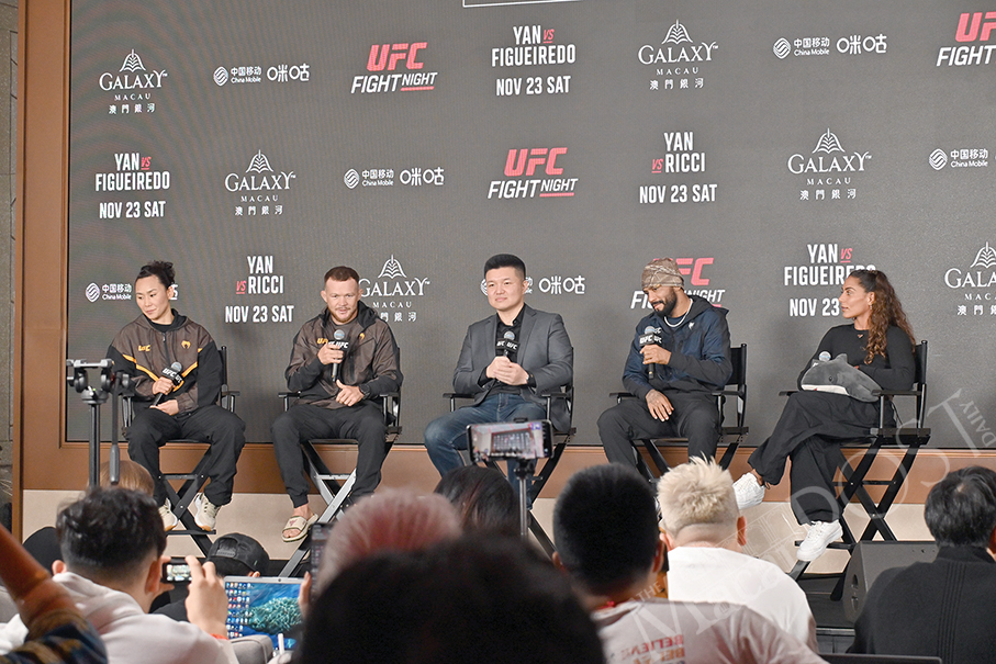 Fighters to go head-to-head at UFC Fight Night Macau