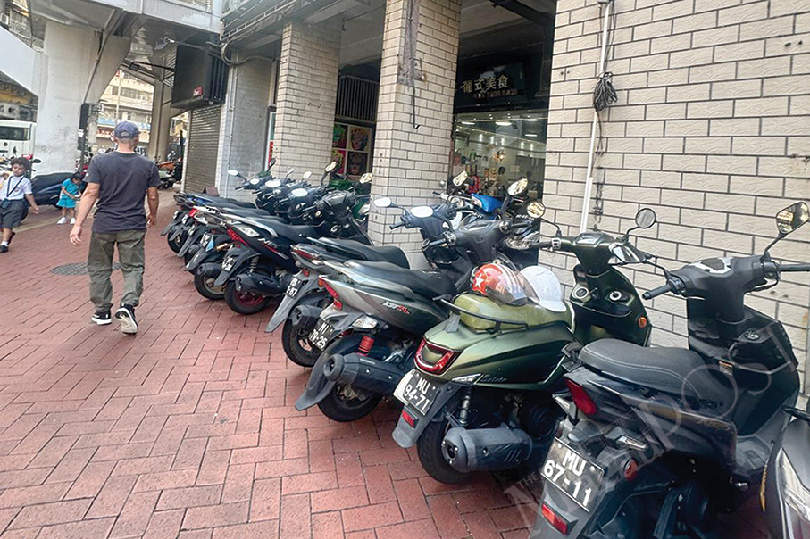 Pushing motorcycle on pavement to be illegal: Lei