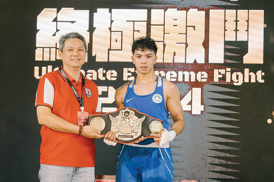 Alvin Salinas wins 1st amateur boxing belt, hopes to inspire local athletes