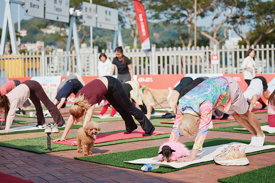 HSBC Life hosts Furry ‘Pawsome’ Day at Macau Tower – incl pet yoga 